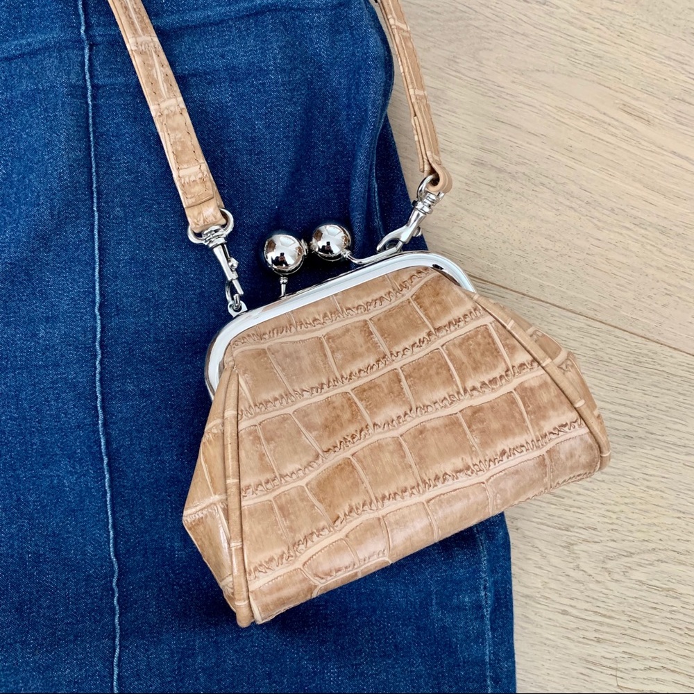Danier crossbody coin purse